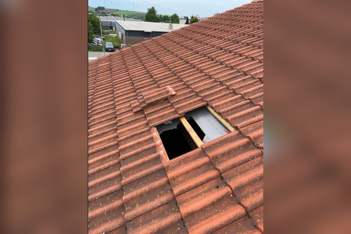 Fachgerechte Reparatur einer Dachabdichtung